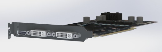 无散热片的Geforce GTX 560 Ti显卡缩略图